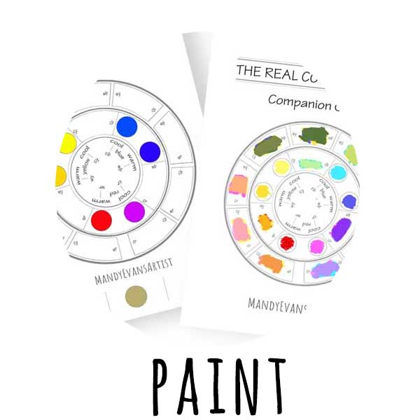 an icon of some of the watercolour paint that mandy makes
