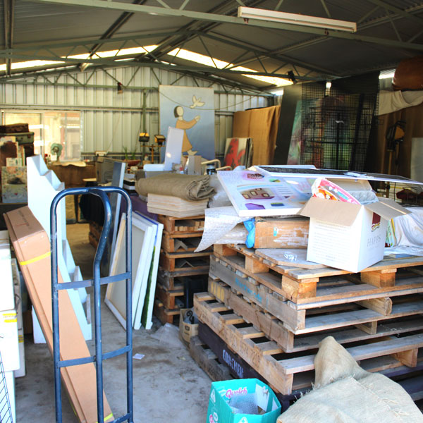 a photograph of my messy shed which I intend to clean up as this weeks special project