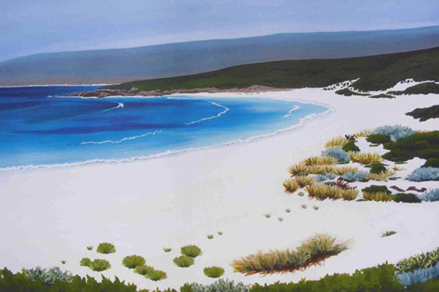 a picture of the limited edition print of smiths beach